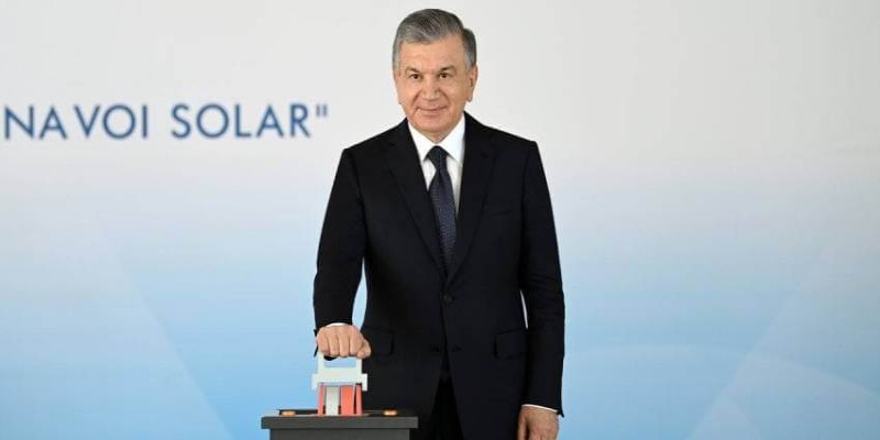 Uzbekistan inaugurates its first utility-scale solar power plant